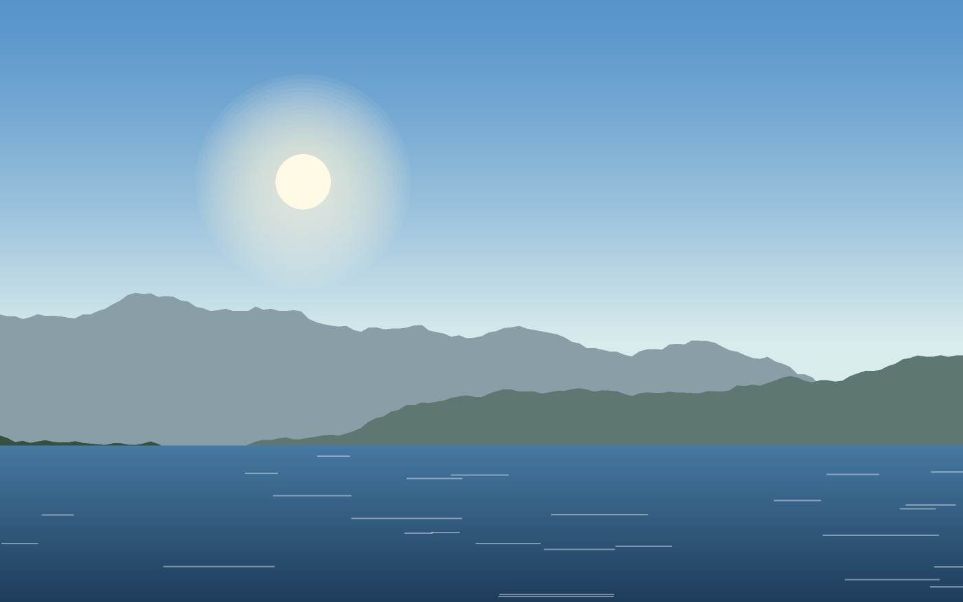 Landschapsillustratie
