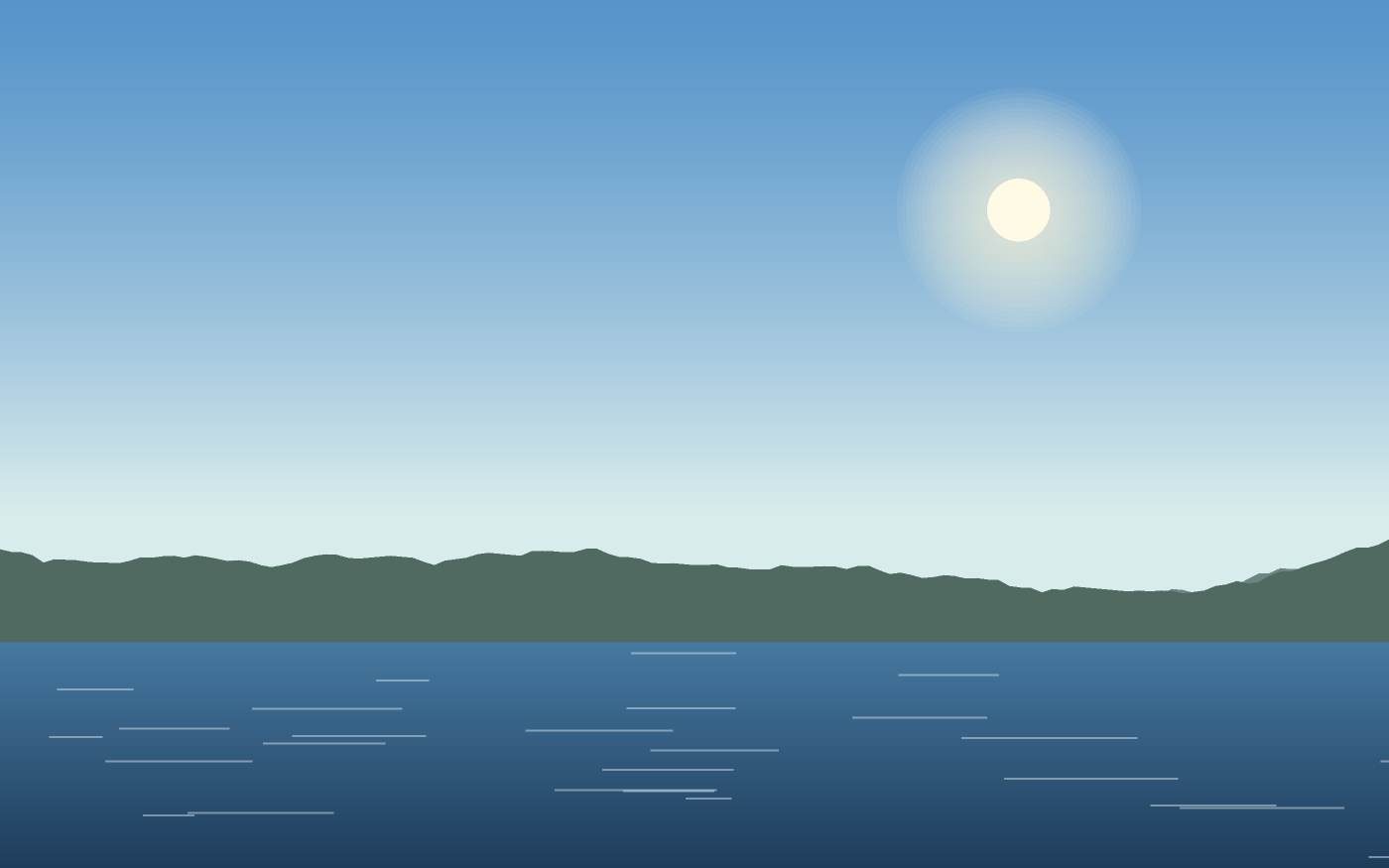 Landschaftsillustration