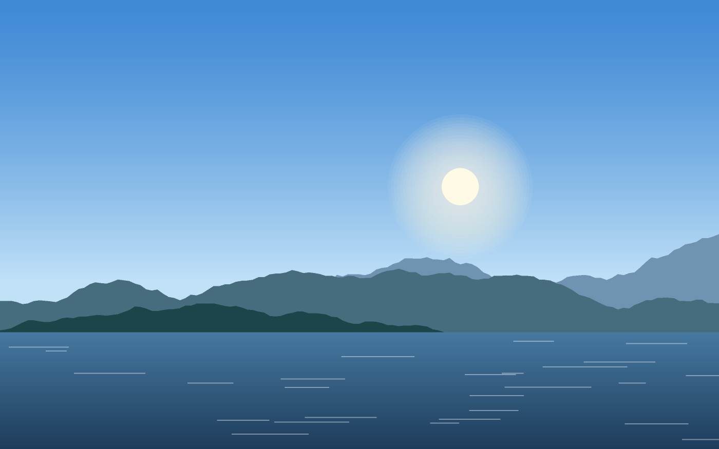 Ilustrace krajiny