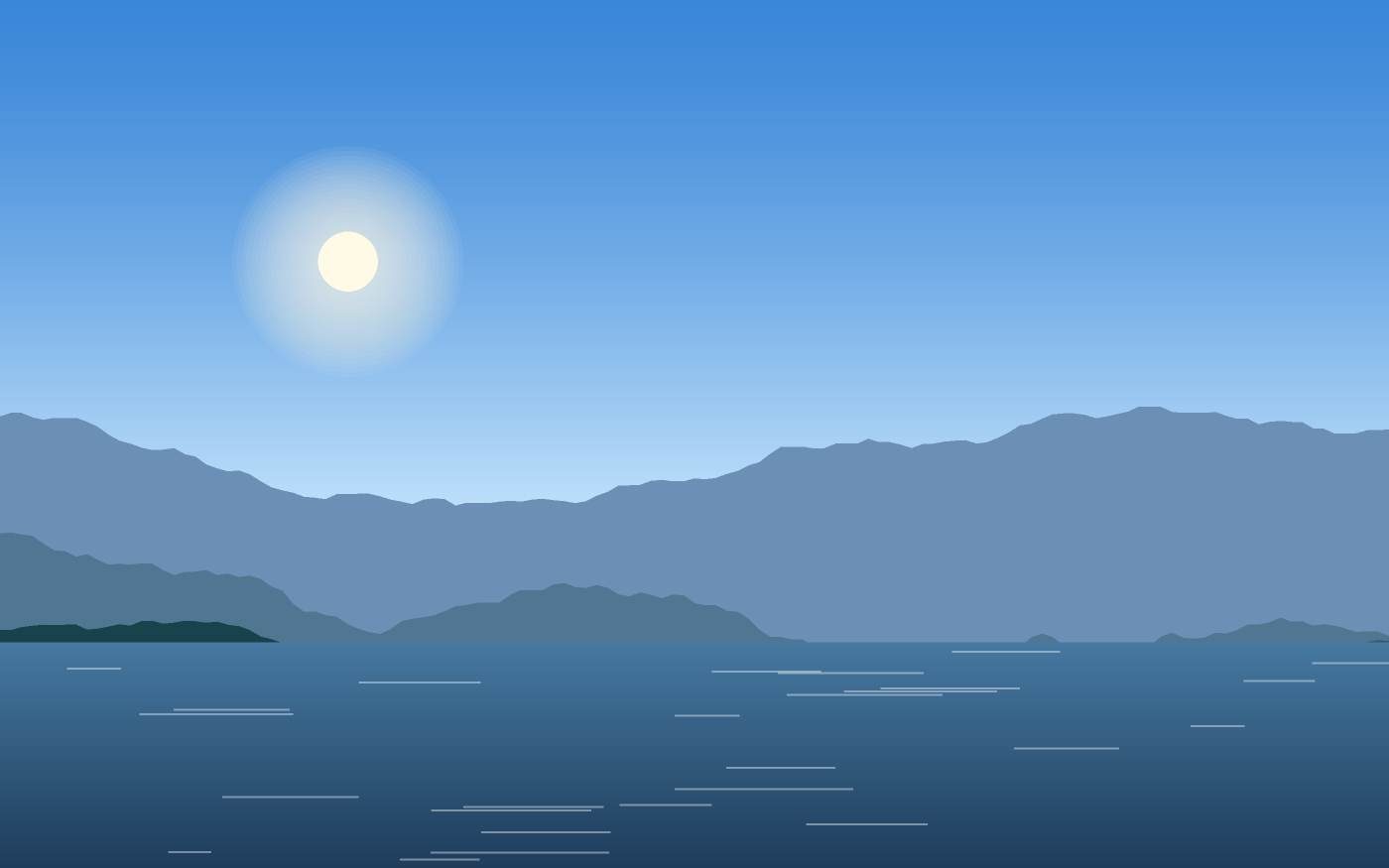 Landschaftsillustration