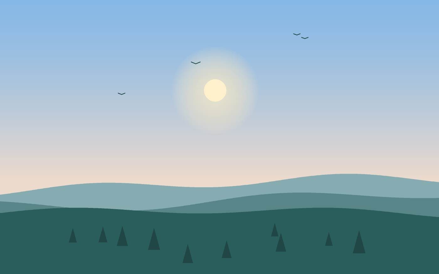 Landskabsillustration
