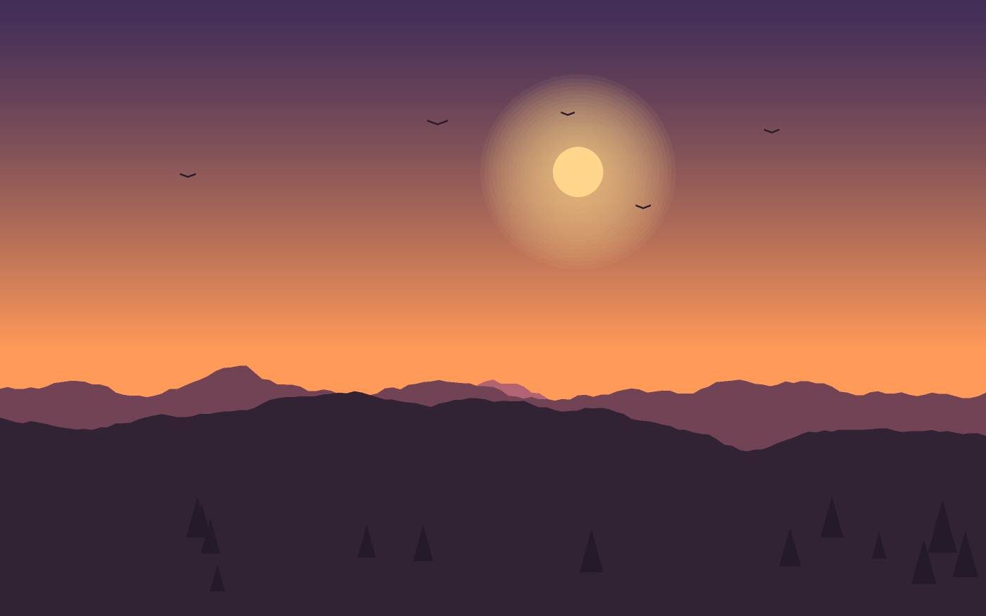 Landskabsillustration