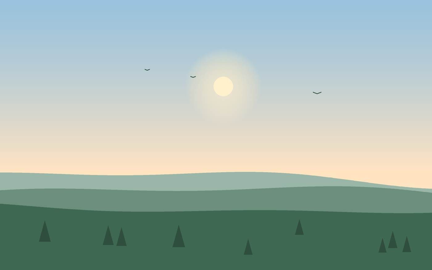 Landskabsillustration