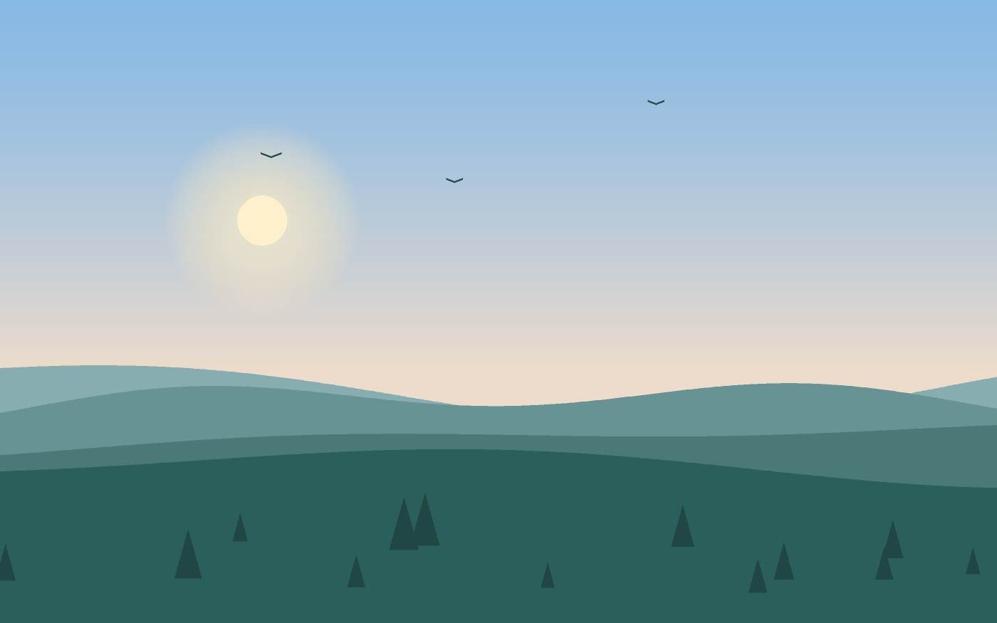 Landskabsillustration