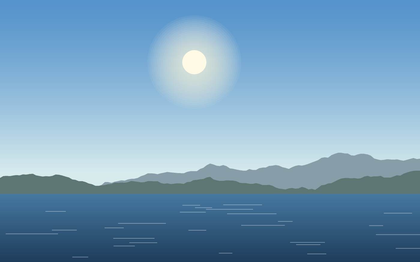 Ilustración de un paisaje