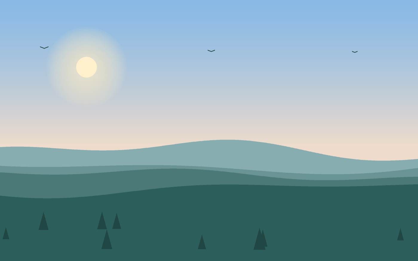Ilustracja krajobrazu