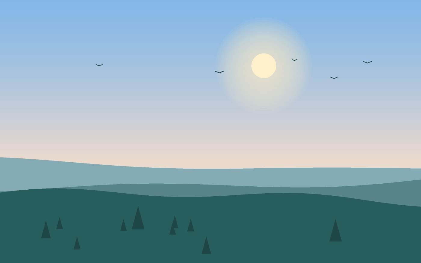 Landskapsillustration