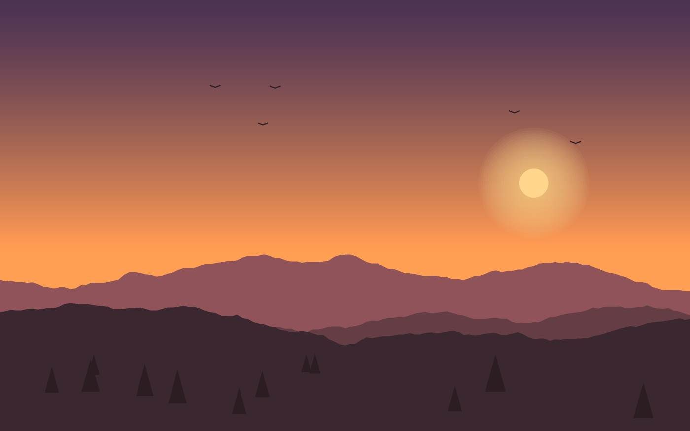 Landscape illustration