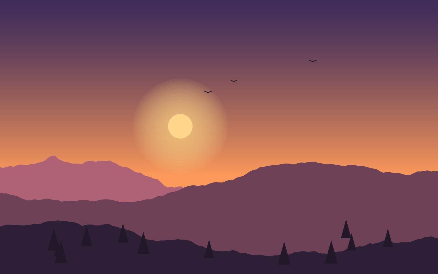 Landscape illustration